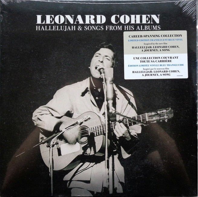 Платівка Leonard Cohen – Hallelujah & Songs From His Albums|Леонард Коен-Алілуя та пісні з його альбомів(2xLP,Blue Vinyl)