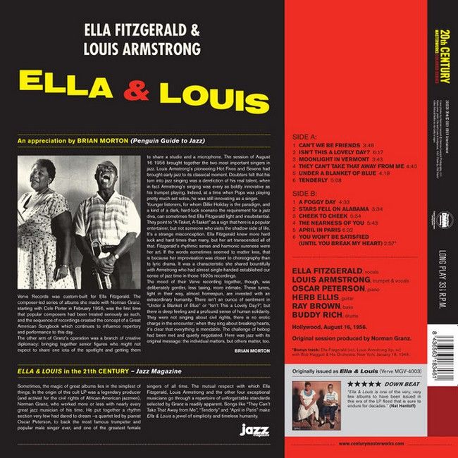Платівка Ella Fitzgerald, Louis Armstrong – Ella & Louis|Елла Фіцджеральд , Луї Армстронг-Елла і Луї