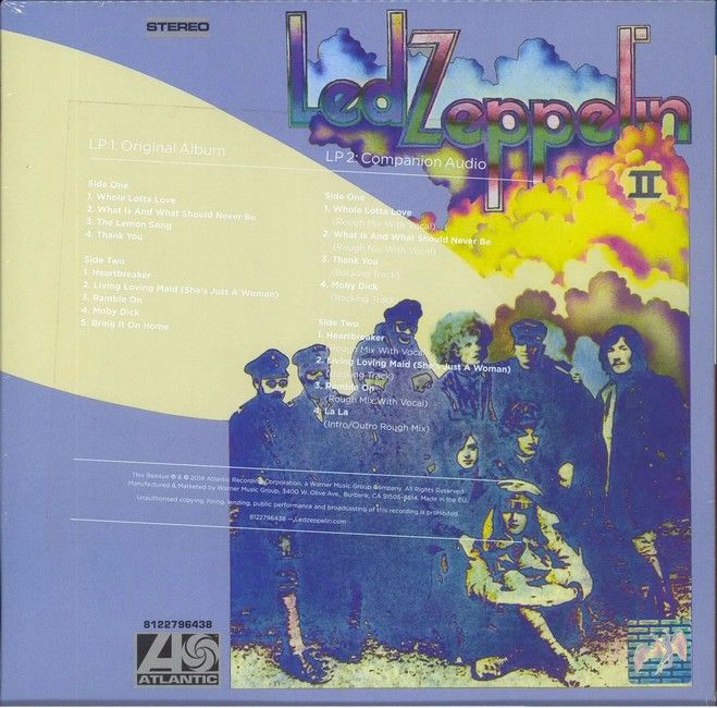 Led Zeppelin – Led Zeppelin II (LP, Album, Reissue, Remastered, Deluxe Edition, 180 g, Vinyl)