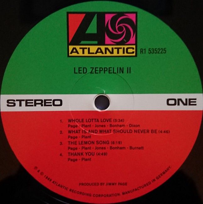 Led Zeppelin – Led Zeppelin II (LP, Album, Reissue, Remastered, Deluxe Edition, 180 g, Vinyl)