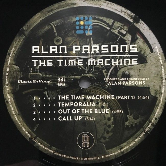 Alan Parsons – The Time Machine (2LP, Album, Reissue, 180 Gram, Vinyl)