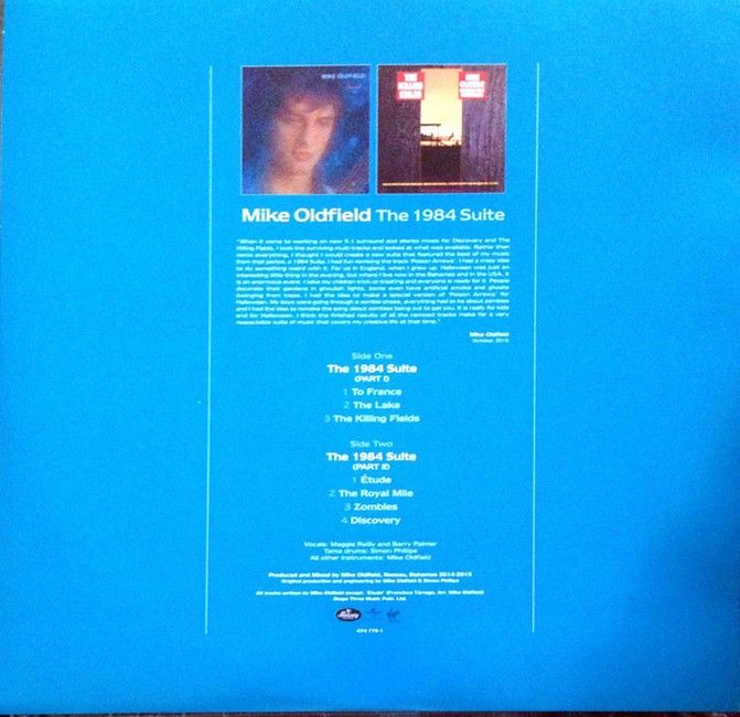 Mike Oldfield – The 1984 Suite (LP, Compilation, Mixed, Vinyl)