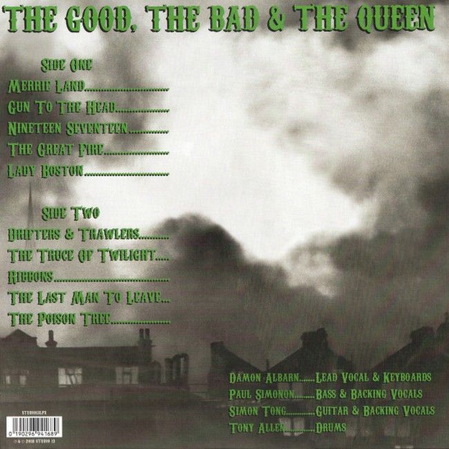The Good, The Bad & The Queen – Merrie Land (LP, Album, Limited Edition, Green Vinyl)