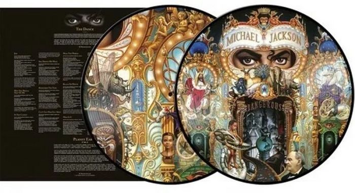 Michael Jackson – Dangerous (2LP, Album, Picture Disc, Vinyl)