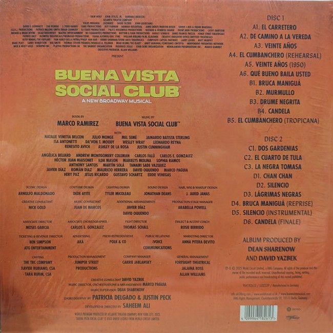 Original Broadway Cast – Buena Vista Social Club (2LP, Original Soundtrack, Vinyl)