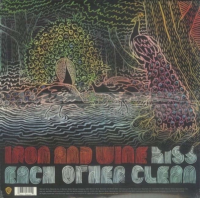 Iron And Wine – Kiss Each Other Clean (LP, Album, Limited Edition, Light Pink Vinyl)