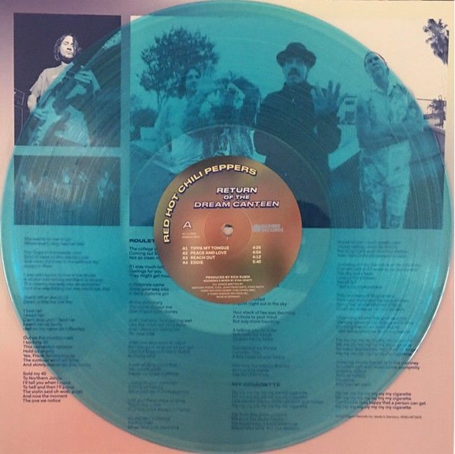 Платівка Red Hot Chili Peppers – Return Of The Dream Canteen(2xLP,Curacao Vinyl)|Червоний гострий перець чилі-Повернення їдальні мрії
