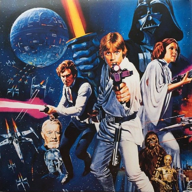 Платівка John Williams, The London Symphony Orchestra – Star Wars: A New Hope(Original Motion Picture Soundtrack)|Джон Вільямс, Лондонський симфонічний оркестр – Зоряні війни: Нова надія(2xLP, Remastered, Vinyl)