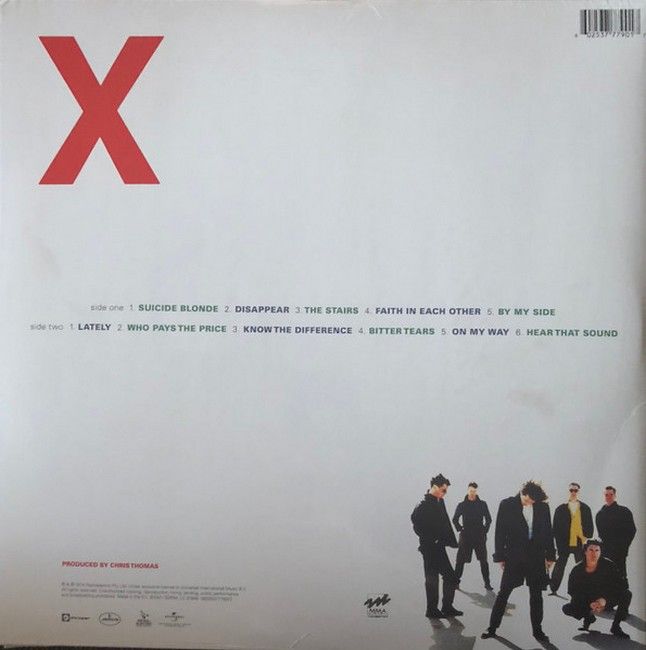 INXS – X (LP, Album, Reissue, Stereo, 180 gram, Vinyl)