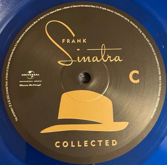 Frank Sinatra – Collected (2LP, Compilation, Limited Edition, Numbered, Reissue, Repress, Blue Translucent)