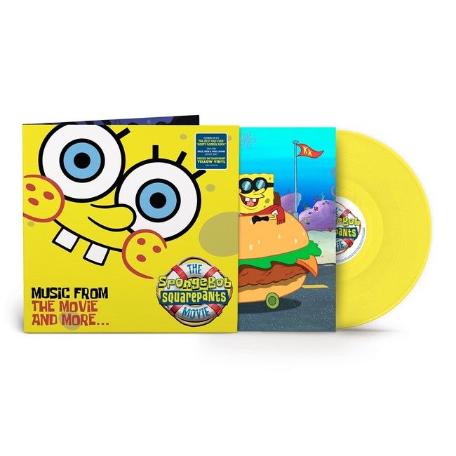 Various Artists - The SpongeBob SquarePants Movie-Music From The Movie and More (LP, Limited Edition, Yellow Vinyl)