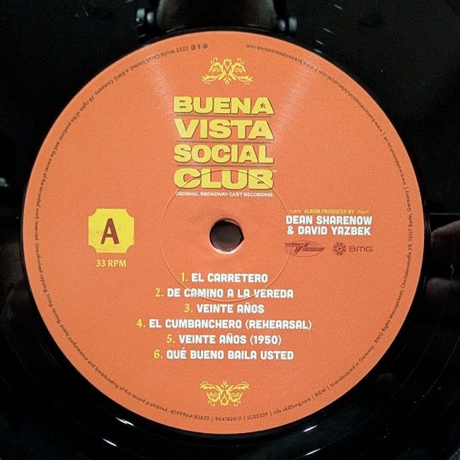 Original Broadway Cast – Buena Vista Social Club (2LP, Original Soundtrack, Vinyl)