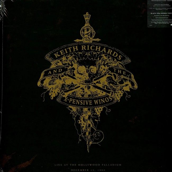 Keith Richards And The X-Pensive Winos – Live At The Hollywood Palladium December 15, 1988 (2LP, Reissue, Remastered, Vinyl)