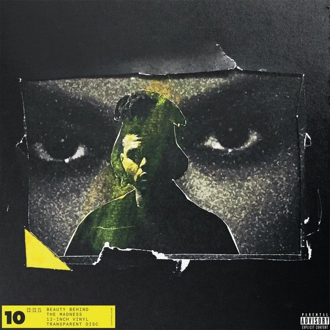 The Weeknd – Beauty Behind The Madness (2LP, Album, Limited Edition, Reissue, Stereo, Clear, Decade Collector's Edition, Vinyl)