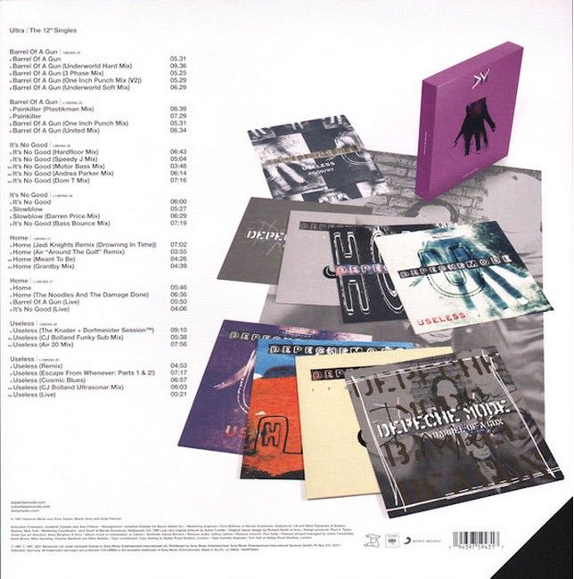 Платівка Depeche Mode – Ultra | The 12" Singles (Box-Set, 8EP, 12", 33 1/3, Compilation, Limited Edition, Numbered, Remastered, Vinyl)|Депеш Мод – Ультра | 12-дюймовий сингл