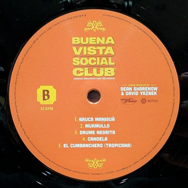 Original Broadway Cast – Buena Vista Social Club (2LP, Original Soundtrack, Vinyl)