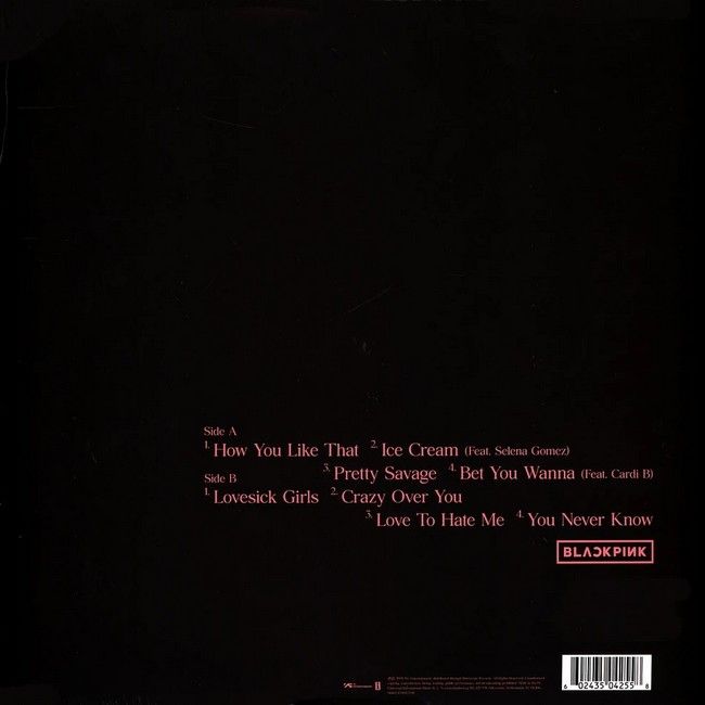 Black Pink – The Album (LP, Album, Pink Opaque Vinyl)