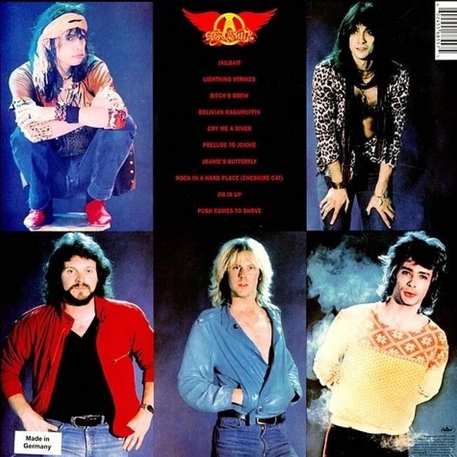 Aerosmith – Rock In A Hard Place (LP, Album, Stereo, 180 g, Vinyl)