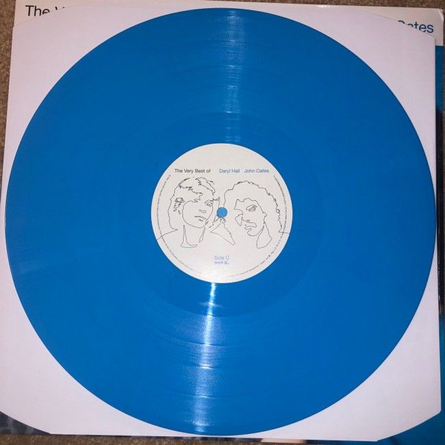Daryl Hall John Oates – The Very Best Of (2LP, Compilation, Limited Edition, Reissue, Remastered, Gray / Blue Vinyl)
