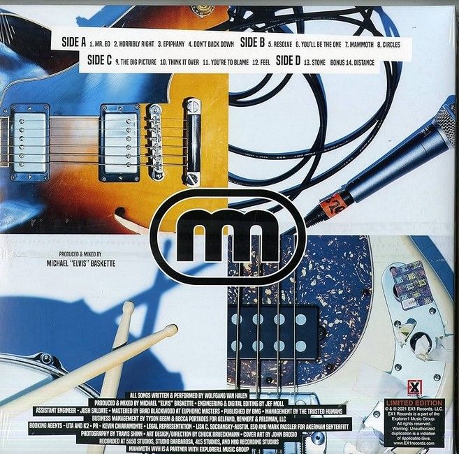 Mammoth WVH – Mammoth WVH (2LP, Album, Limited Edition, Black Ice Translucent Vinyl)