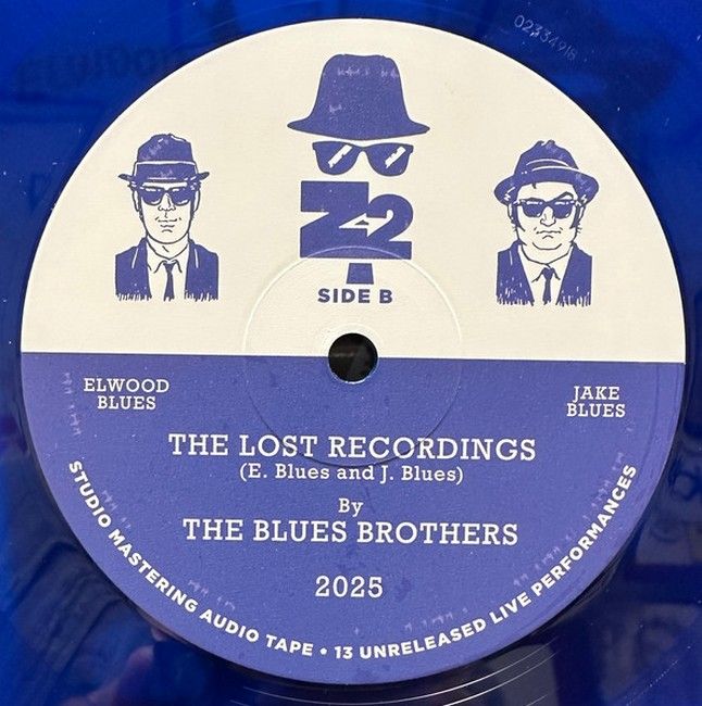 Blues Brothers - The Lost Recordings (LP, Album, Royal Blue, Coloured)