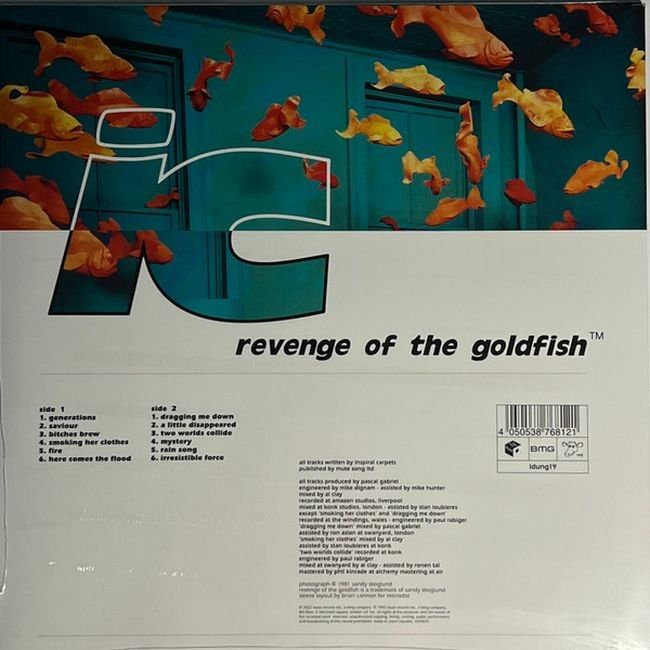 Платівка Inspiral Carpets – Revenge Of The Goldfish|Натхненні килими-Помста золотої рибки