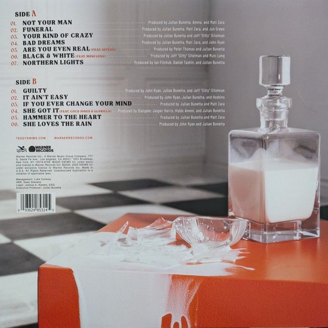 Teddy Swims – I've Tried Everything But Therapy (Part 2) (LP, Album, LP, Album, Tangerine Vinyl)