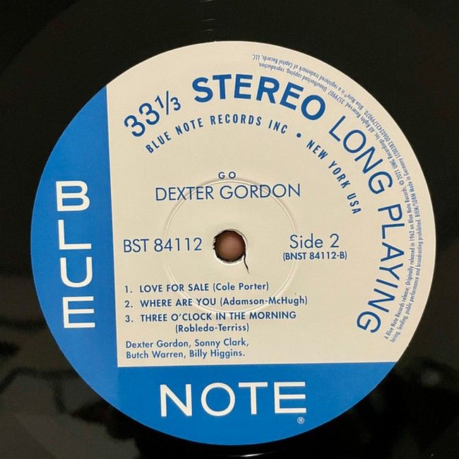 Dexter Gordon – Go! (LP, Album, Reissue, Stereo, 180g, Vinyl)