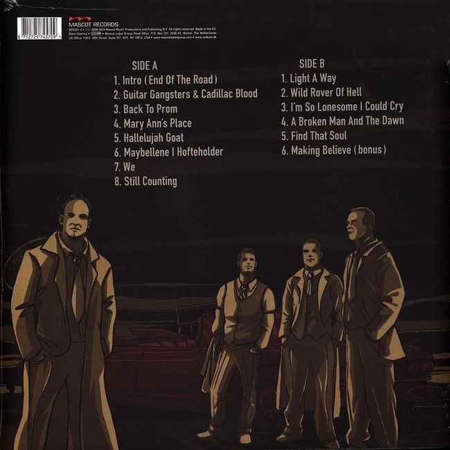 Volbeat – Guitar Gangsters & Cadillac Blood (LP, Album, Reissue, Special Edition, Glow In The Dark Vinyl)