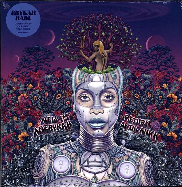Платівка Erykah Badu – New Amerykah Part Two: Return Of The Ankh|Еріка Баду-Нова Амеріка частина друга (Повернення анків)(2xLP)