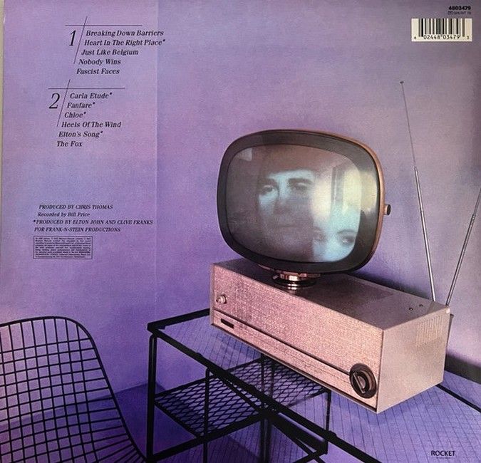 Elton John – The Fox (LP, Album, Vinyl)