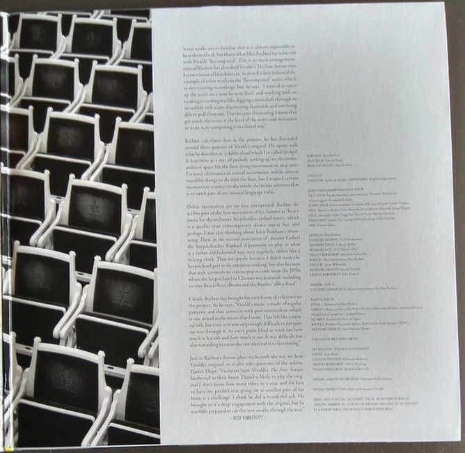 Max Richter – Recomposed By Max Richter: Vivaldi  The Four Seasons (2LP, Album, Reissue, Gatefold, Vinyl)
