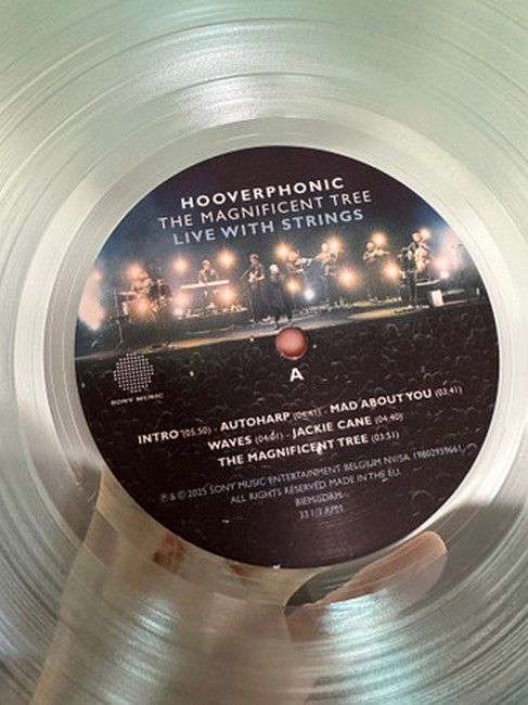 Hooverphonic - The Magnificent Tree - Live With Strings (LP, Transparent, Coloured Vinyl)