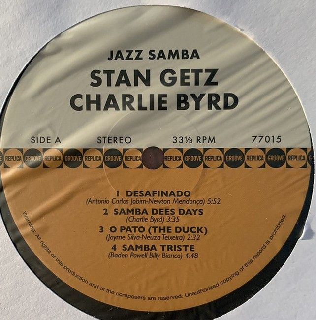 Stan Getz, Charlie Byrd - Jazz Samba (LP, CD, Album, Reissue)