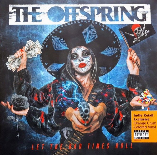 Платівка The Offspring – Let The Bad Times Roll|Потомство-Нехай погані часи котяться(Orange Crush, Gatefold Vinyl)