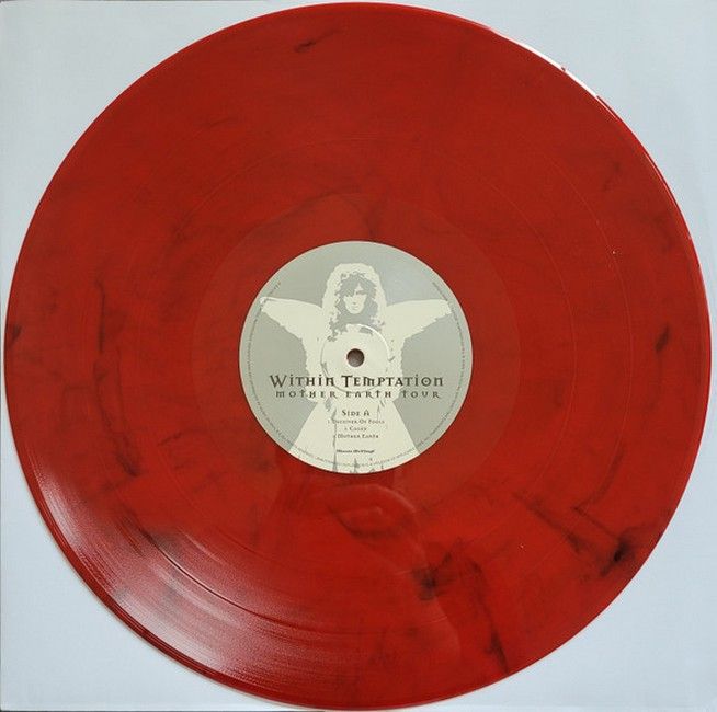 Within Temptation - Mother Earth Tour - Live (LP, Limited Edition, Numbered, Reissue, Red And Black Marbled)