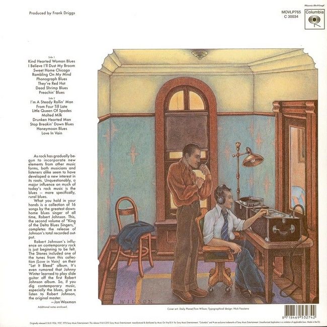 Robert Johnson – King Of The Delta Blues Singers Vol. II (LP, Compilation, Reissue, Remastered, Mono, 180 gram, Vinyl)