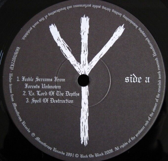 Burzum – Burzum / Aske (Vinyl, LP, Compilation, Reissue, Repress, 180 Gram)