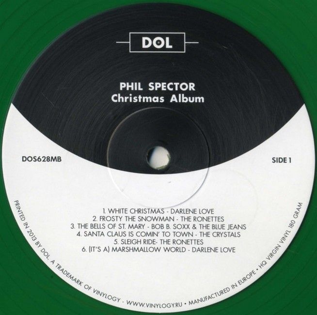 Various - A Christmas Gift for You (LP, Album, Limited Edition, Reissue, Unofficial Release, Mono, Green Vinyl)
