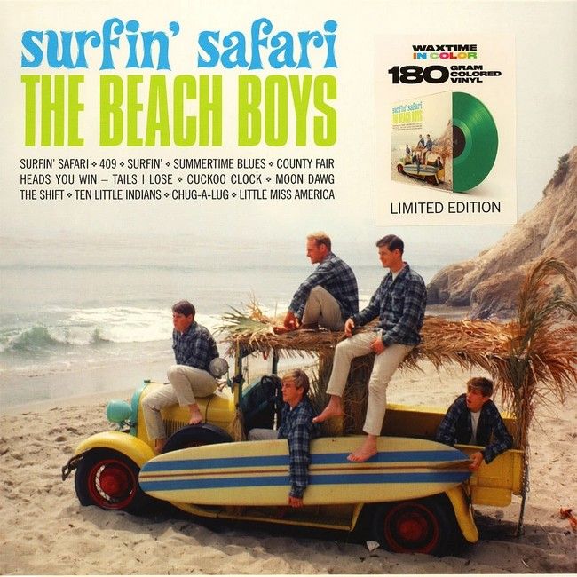 The Beach Boys – Surfin’ Safari (LP, Album, Limited Edition, Green Vinyl)