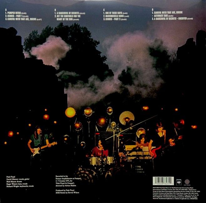 Pink Floyd - Pink Floyd At Pompeii - McMlxxii (2LP,  Album, Stereo, Gatefold, 180g, Vinyl)