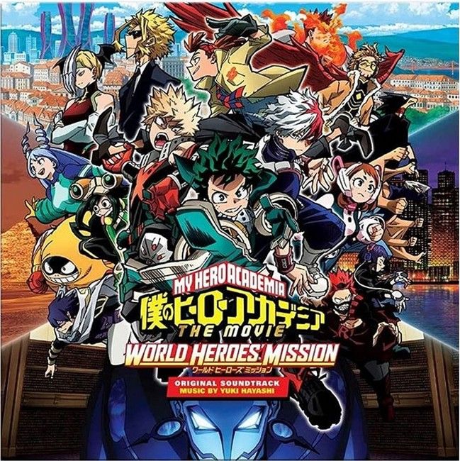 Платівка Yuki Hayashi – My Hero Academia: World Heroes' Mission (Original Motion Picture Soundtrack)|Юкі Хаясі-Оригінальний саундтрек My Hero Academia