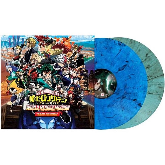 Платівка Yuki Hayashi – My Hero Academia: World Heroes' Mission (Original Motion Picture Soundtrack)|Юкі Хаясі-Оригінальний саундтрек My Hero Academia