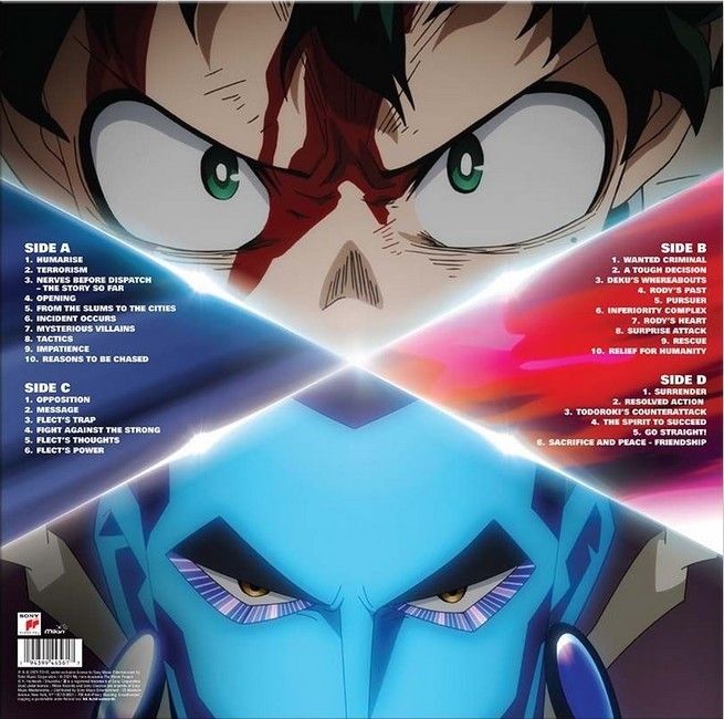 Платівка Yuki Hayashi – My Hero Academia: World Heroes' Mission (Original Motion Picture Soundtrack)|Юкі Хаясі-Оригінальний саундтрек My Hero Academia