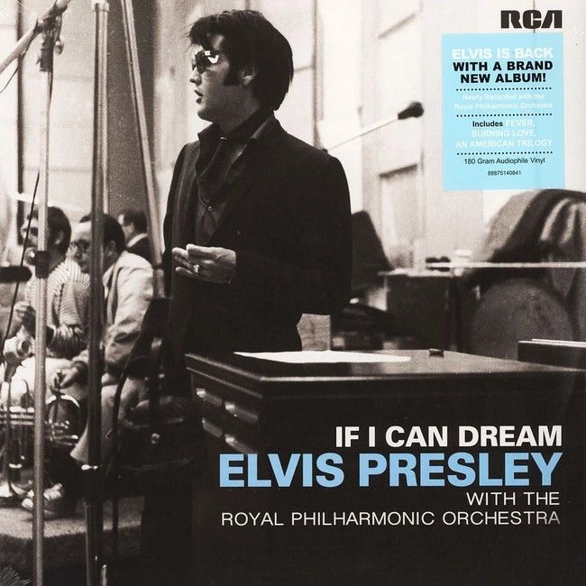 Elvis Presley With The Royal Philharmonic Orchestra – If I Can Dream (2LP, Stereo, Gatefold, Vinyl)