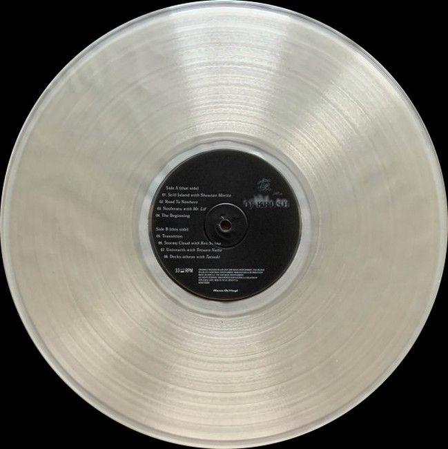 DJ Krush – -Jaku- (2LP, Album, Limited Edition, Numbered, Reissue, Clear Vinyl)