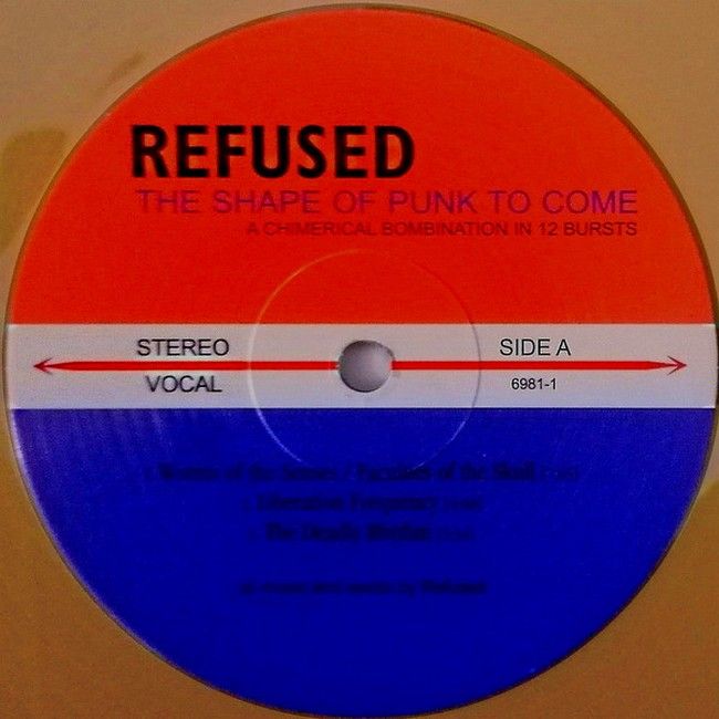 Refused - The Shape Of Punk To Come (2LP, Album, Limited Edition, Reissue, Stereo, Gatefold / Gold)