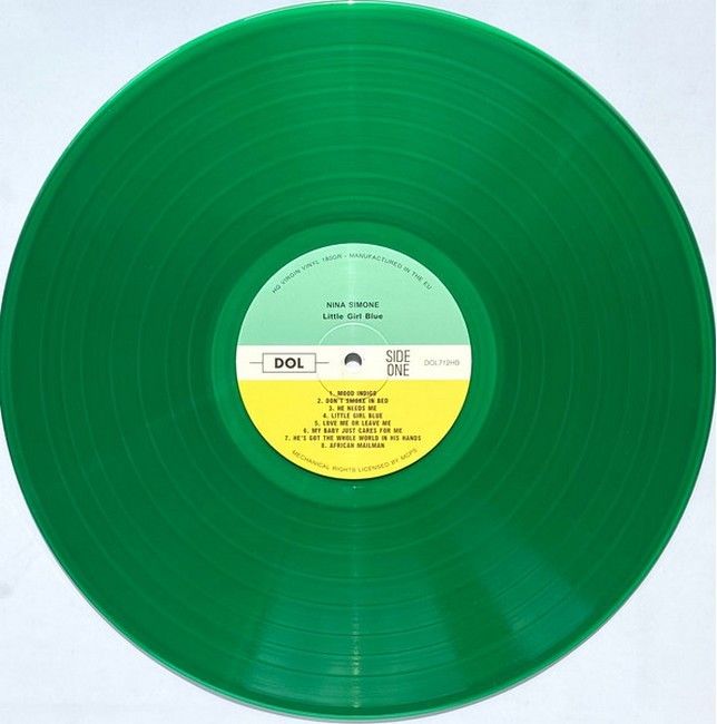 Nina Simone – Little Girl Blue (LP, Album, Reissue, Transparent Green Vinyl)