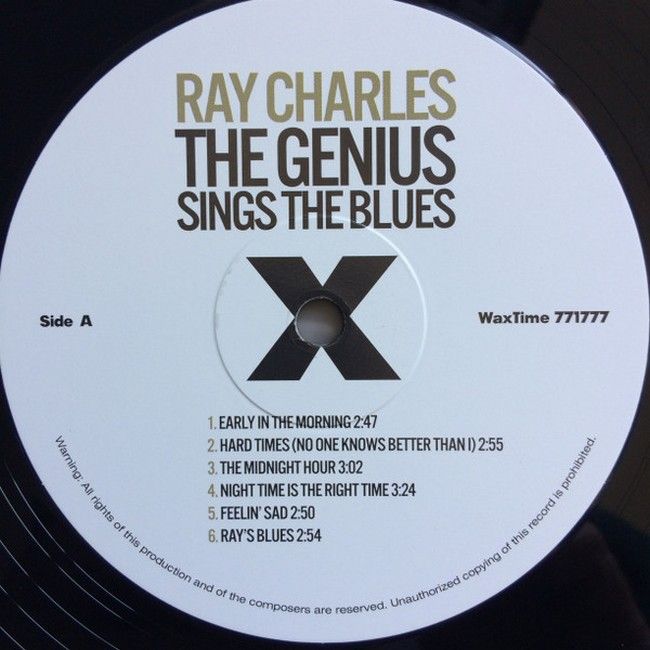 Ray Charles – The Genius Sings The Blues (LP, Album, Reissue, Vinyl)