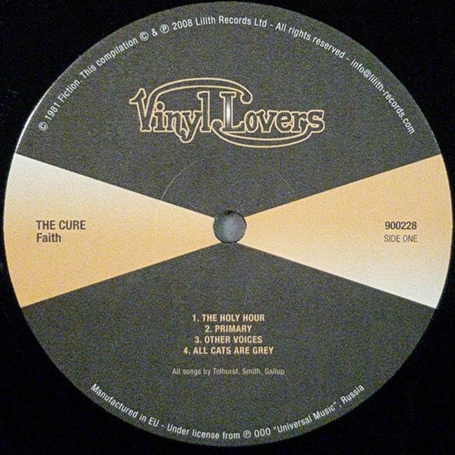 The Cure – Faith (LP, Album, Limited Edition, Reissue, Remastered, 180 Grams, Vinyl)